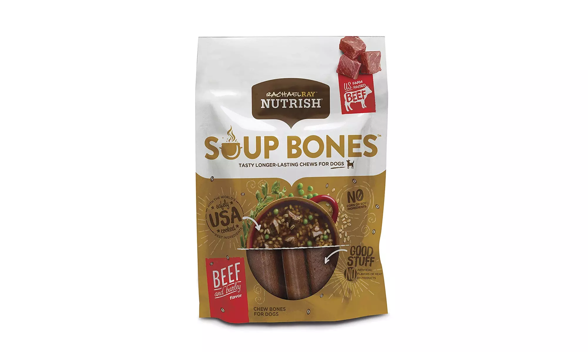 Rachael Ray Nutrish Soup Bones Dog Treats  - Primary Image