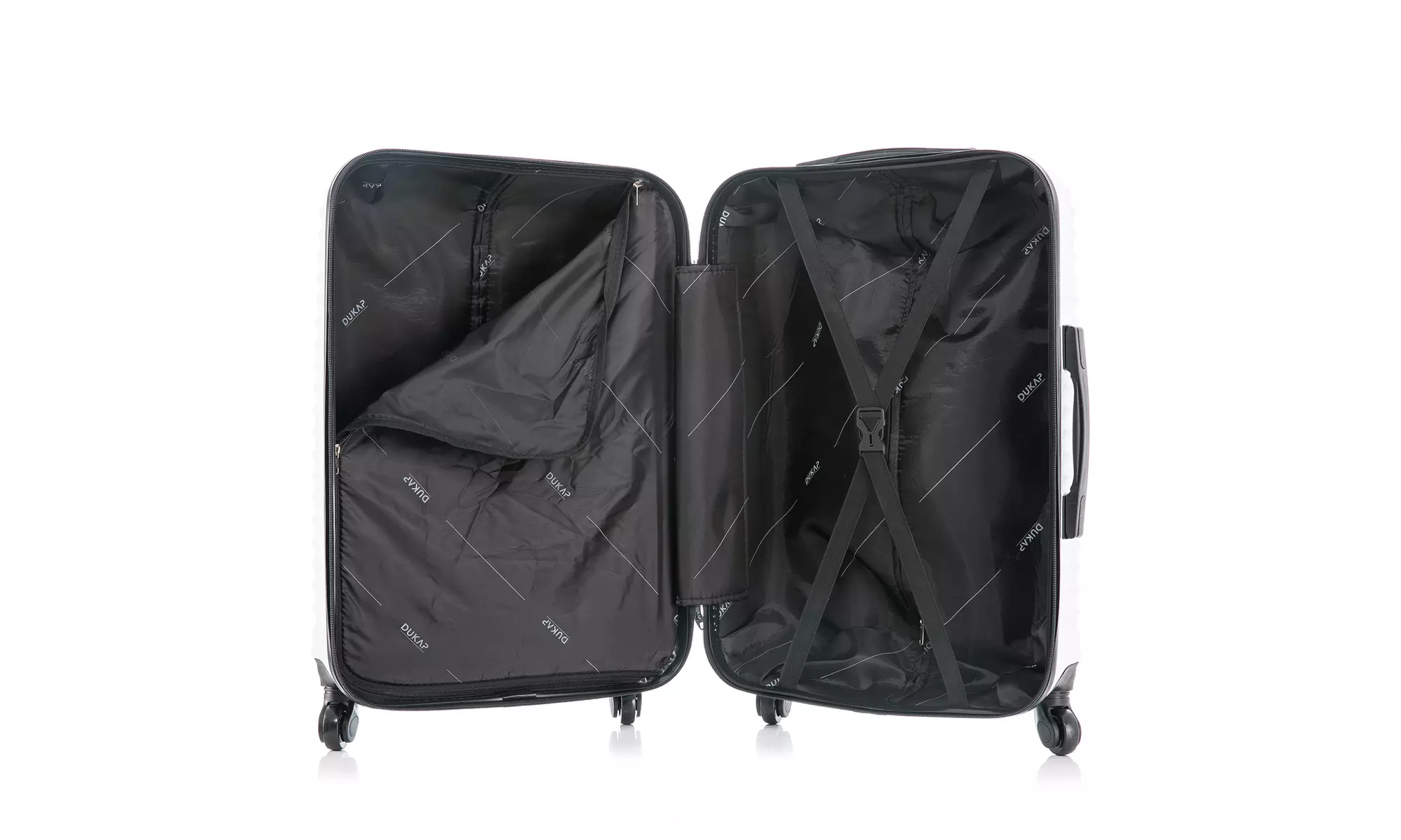 DUKAP Adly Lightweight Hardside Spinner 3 Piece Luggage Set 20"/24"/28"