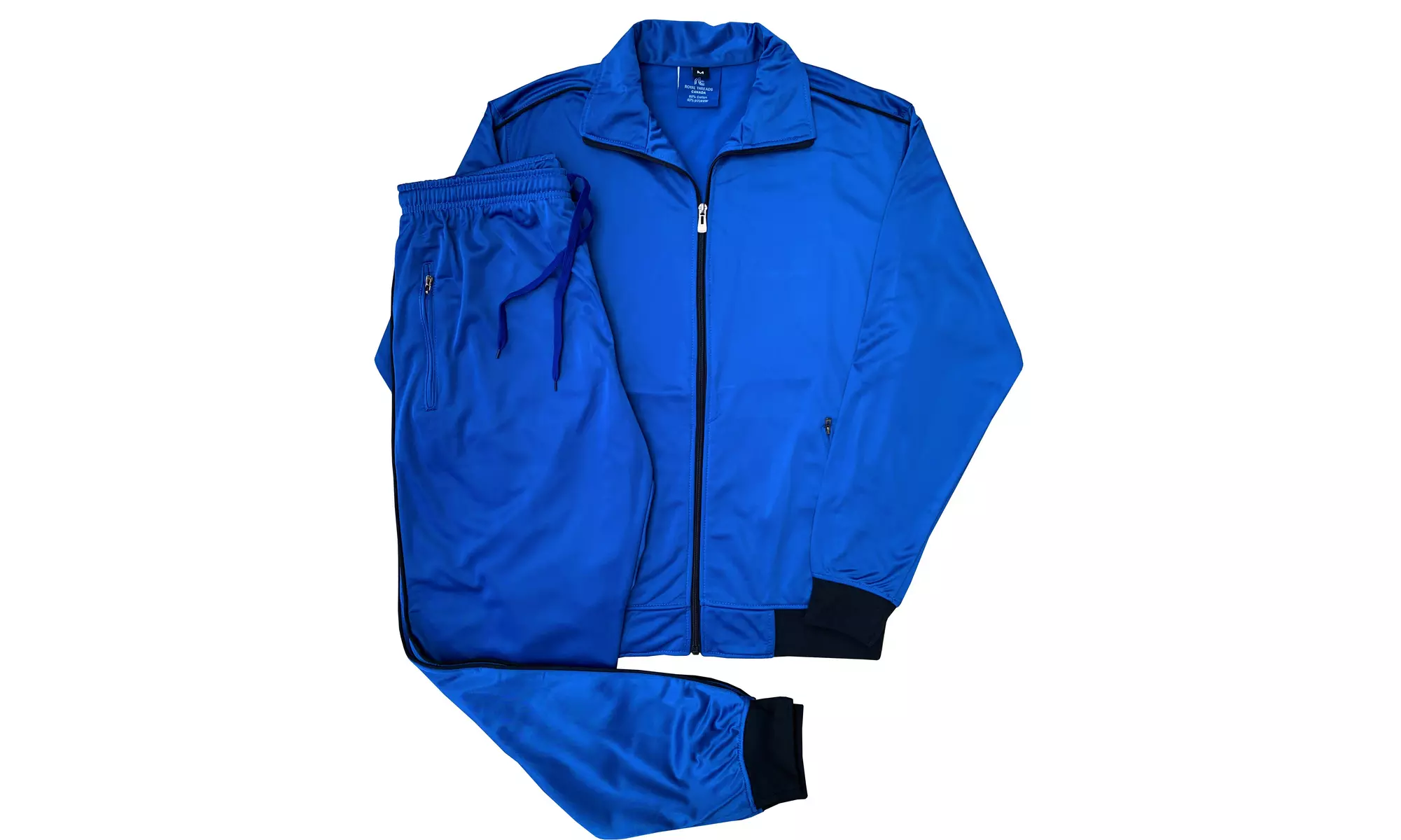 Men's 2-piece Full Jogging Tracksuit Track Jacket & Track pants Activewear Suit