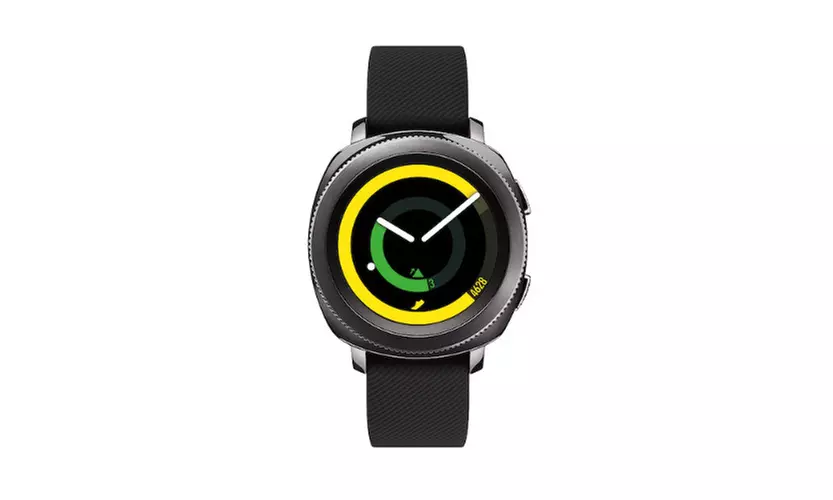 Samsung Gear Sport Smartwatch, Black (Refurbished) - Primary Image