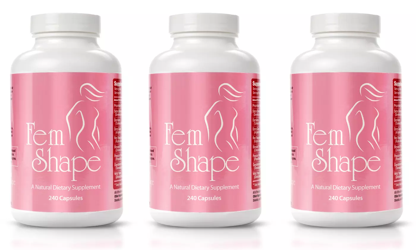 FemShape - All-Natural Breast Enlargement Supplements (1-, 2-, or 3-pack) - Second Medium