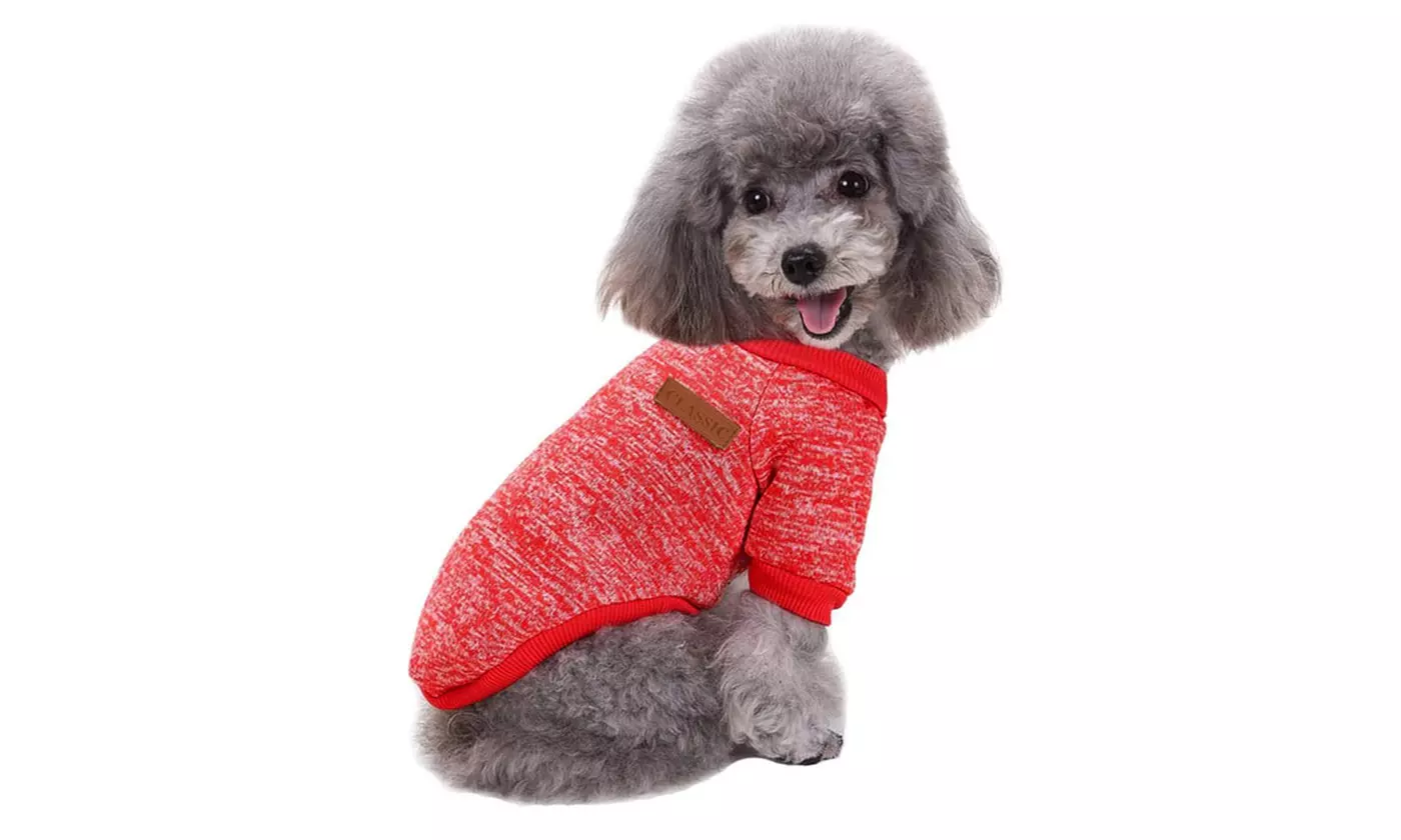 Pet Dog Cat Warm Fleece Vest Clothes Coat Puppy Shirt Sweater Apparel XS-XXL
