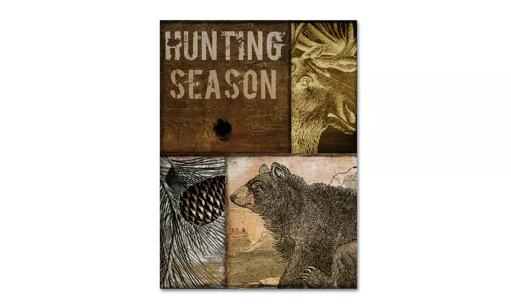 Color Bakery 'Hunting Season IV' Canvas Art - Primary Image