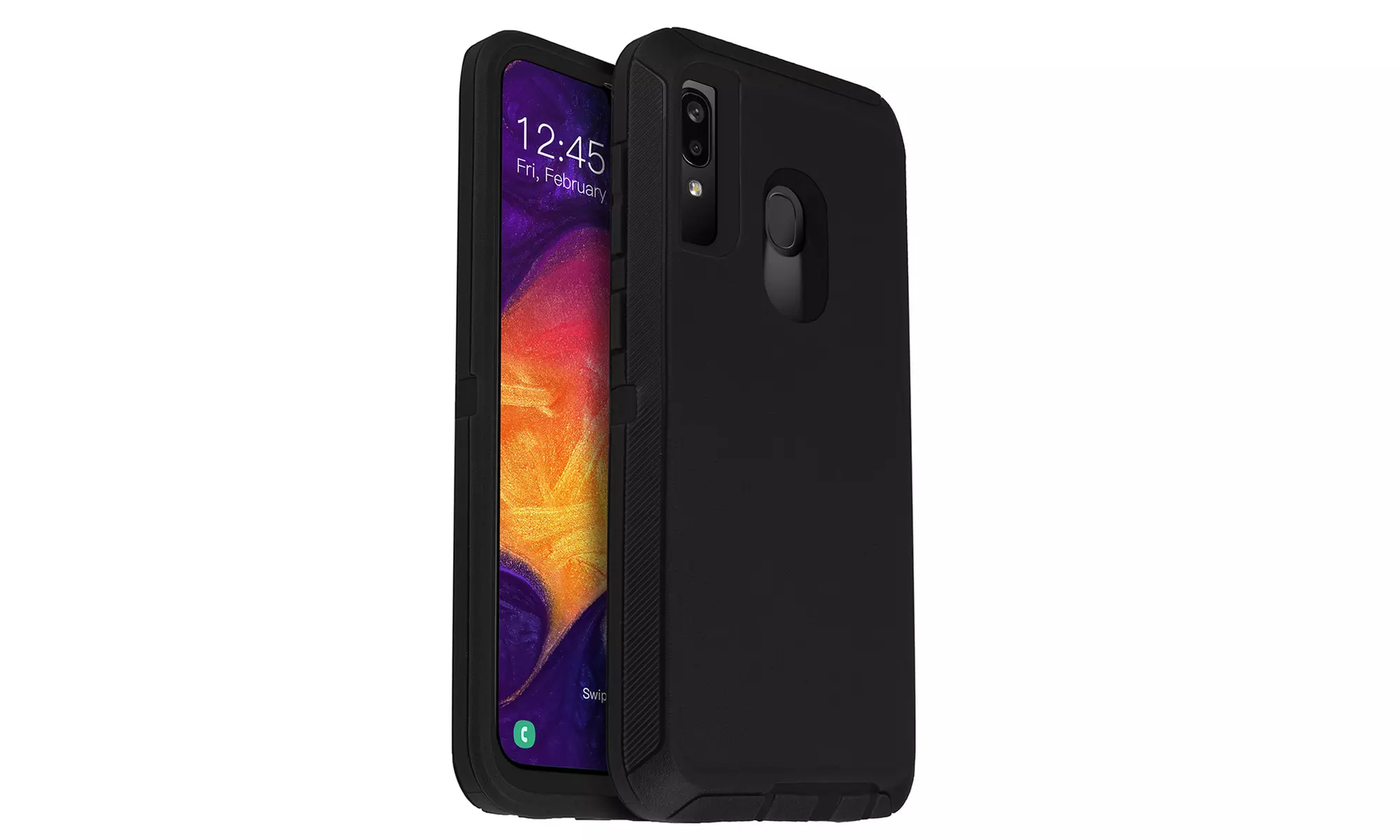 For Samsung Galaxy A20/Galaxy A30 Heavy Duty Hybrid Shockproof Case Cover