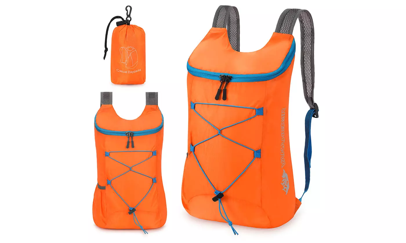 Lightweight Daypack for Travel Foldable Water Resistant Backpacks