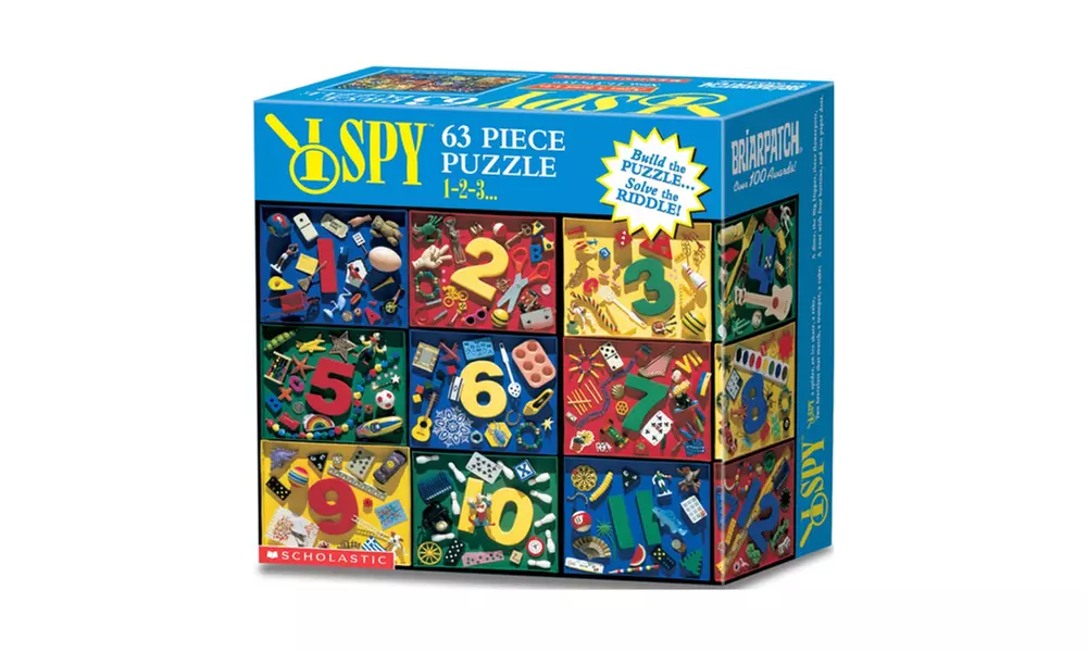 I Spy - 1-2-3... Puzzle: 63 Pcs - Primary Image