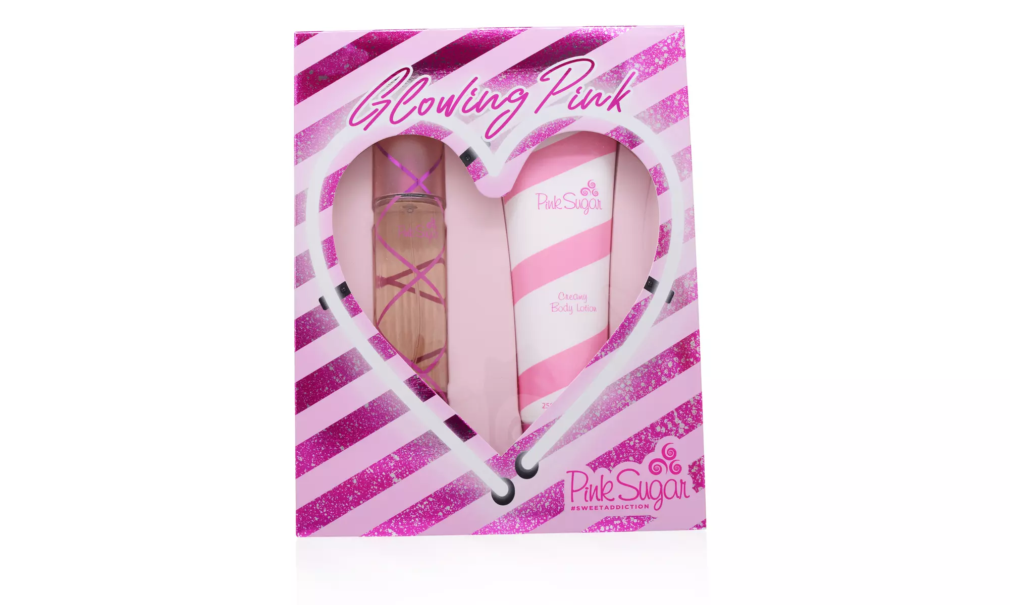 Pink Sugar "Glowing Pink" Sweet Addiction by Aquolina 2 Piece Set for Women - Primary Image