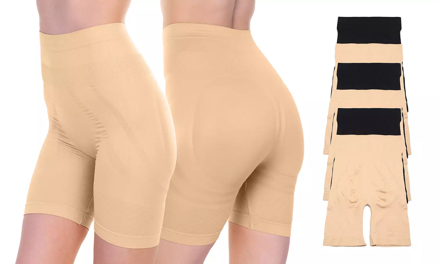 Seamless High Waist Light Control Shaper Panties (6 Pack) - Primary Image