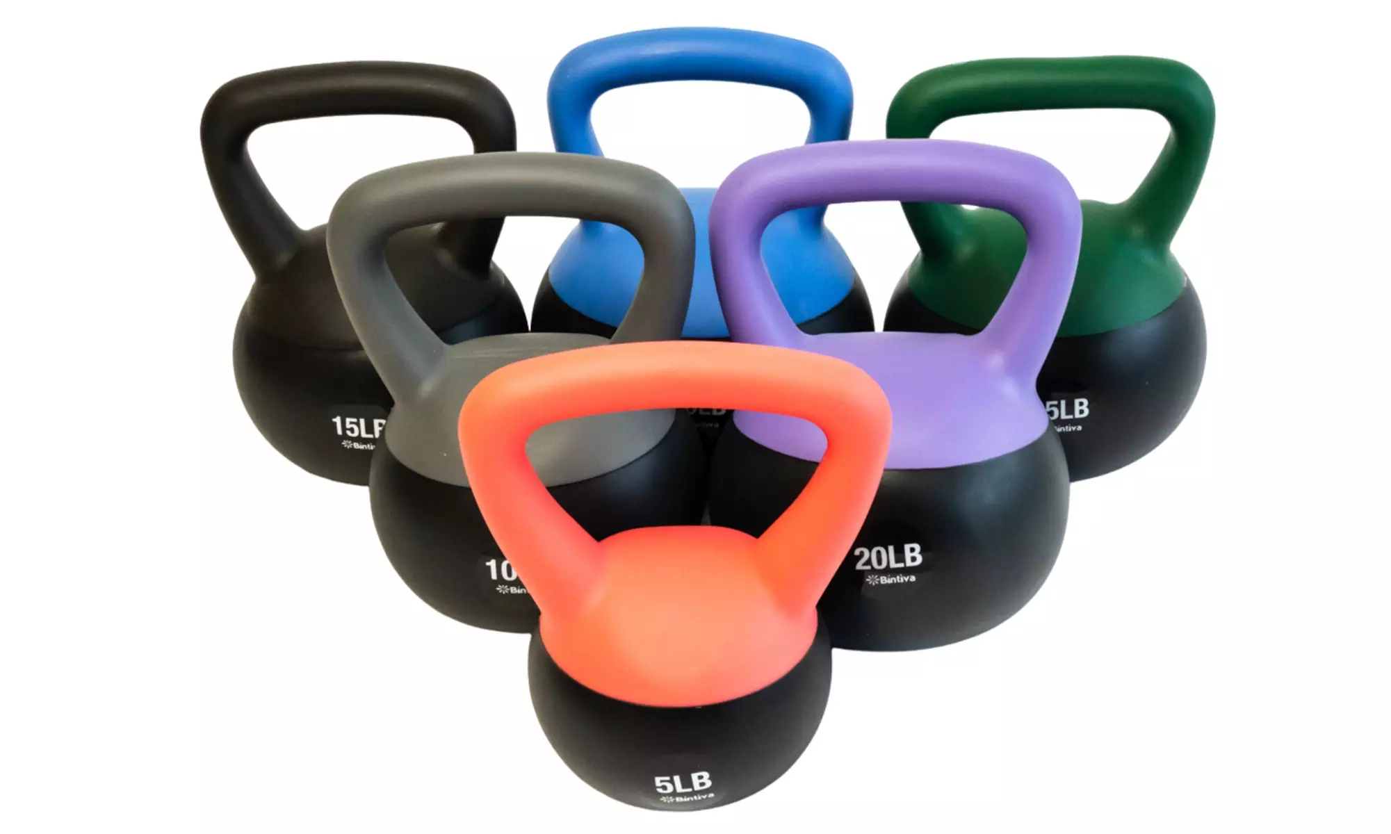 Bintiva Sea and Iron Sand Filled Kettlebells - 5LB
