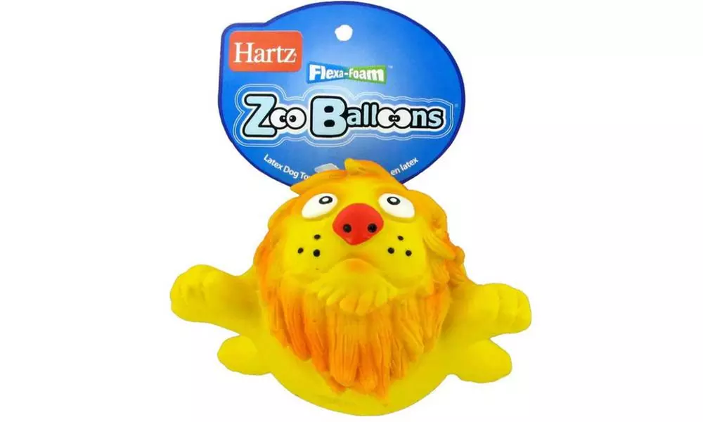Hartz Zoo Balloons Dog Toy  Pack of 3 (Toy May Vary) - Primary Image