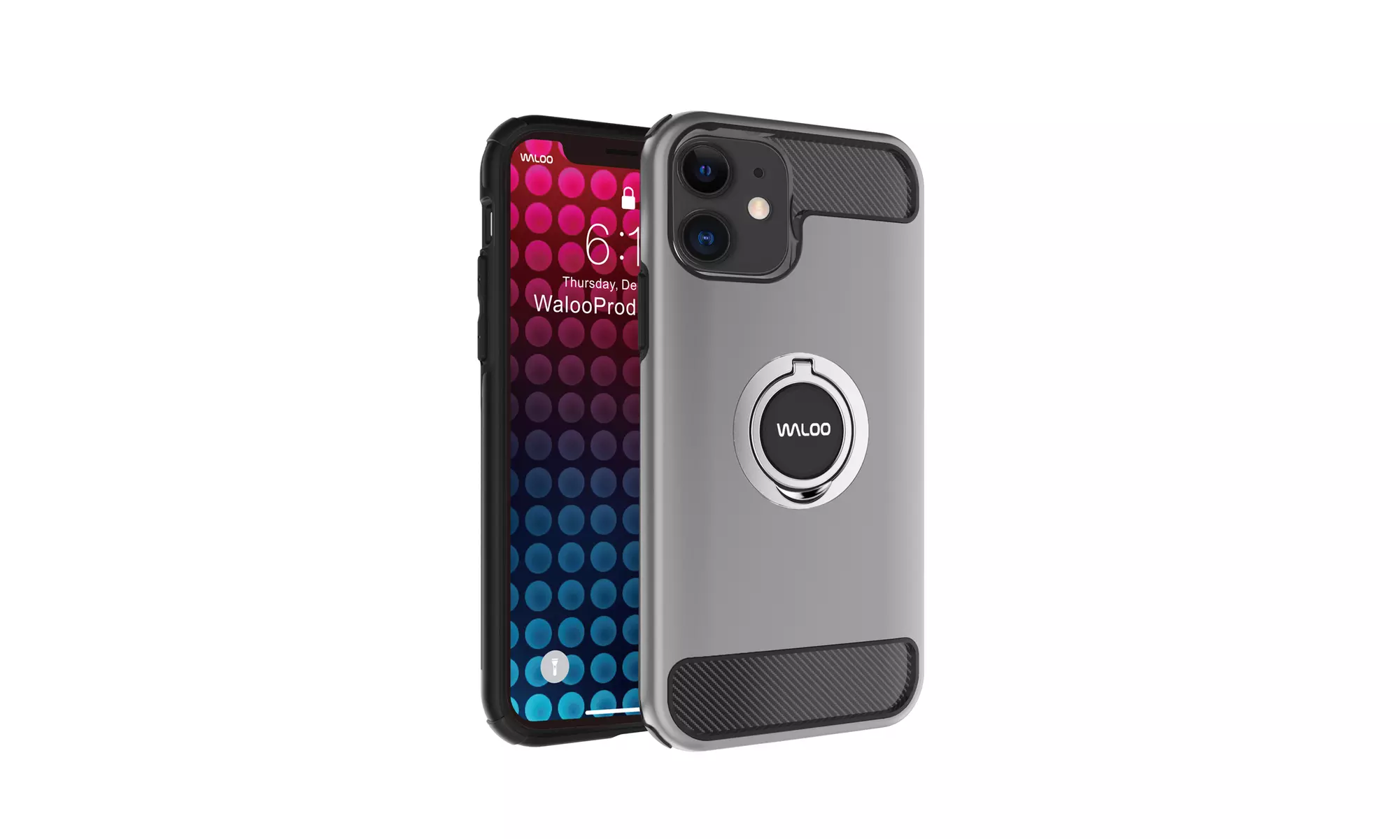 Dual layer Rugged Case W/ Kickstand For iPhones