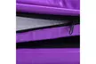 6"x38"X4"Thick Two Folding Panel Gymnastics Mat Fitness Exercise Purple - Second Medium