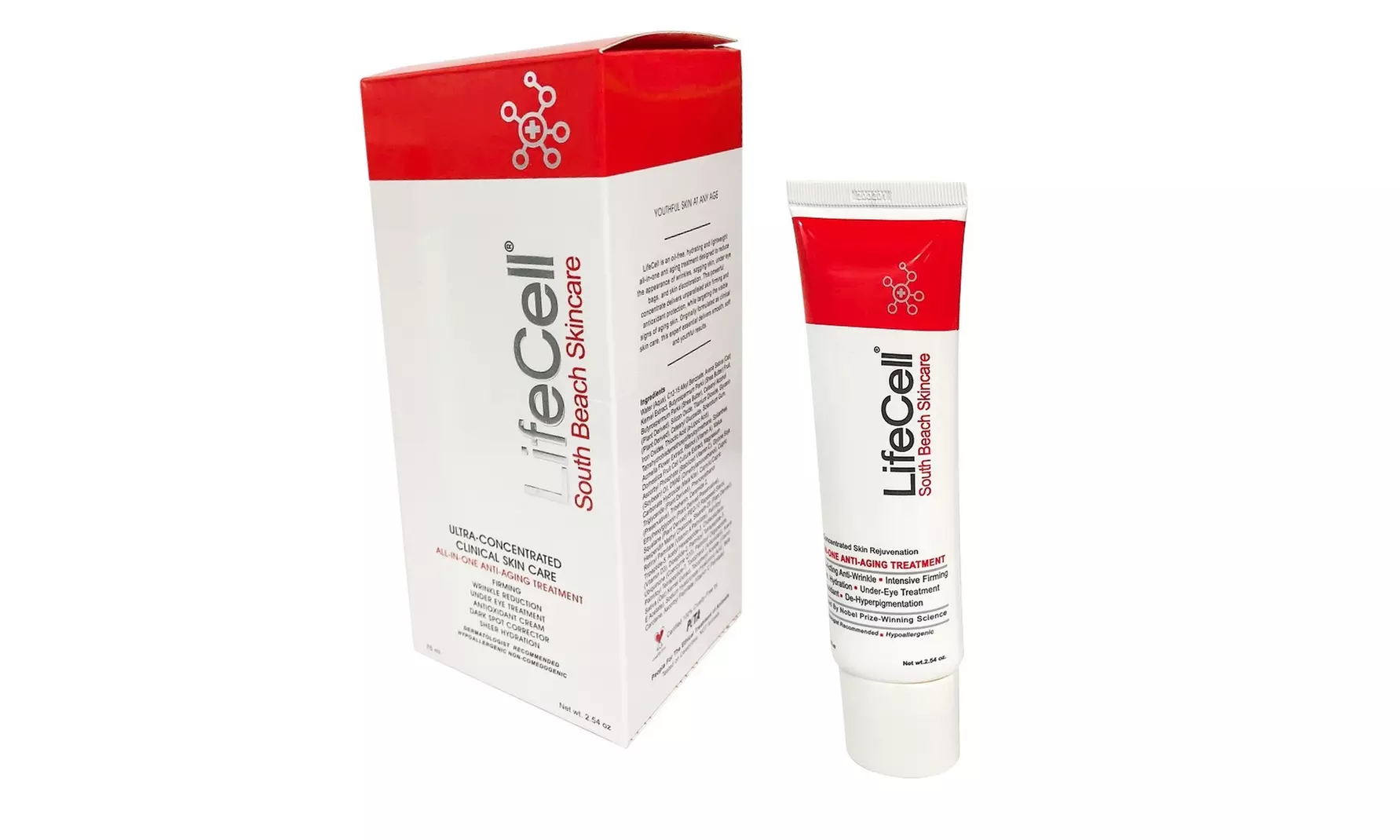LifeCell South Beach Skincare All In One Anti-Aging Treatment 2.54 oz-2 Pack  - Primary Image