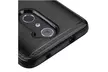 For ZTE Zmax Pro Z981 Hybrid Armor Slim Metal Brush Protective Case Cover - Second Medium