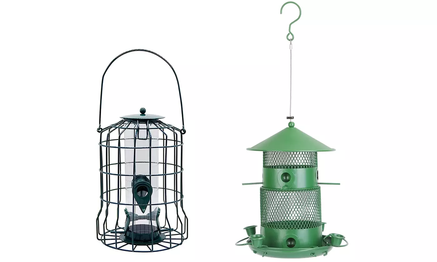 iMounTEK Squirrel-Proof Bird Feeder Hanging Wild Bird Feeder (Multi-Options)