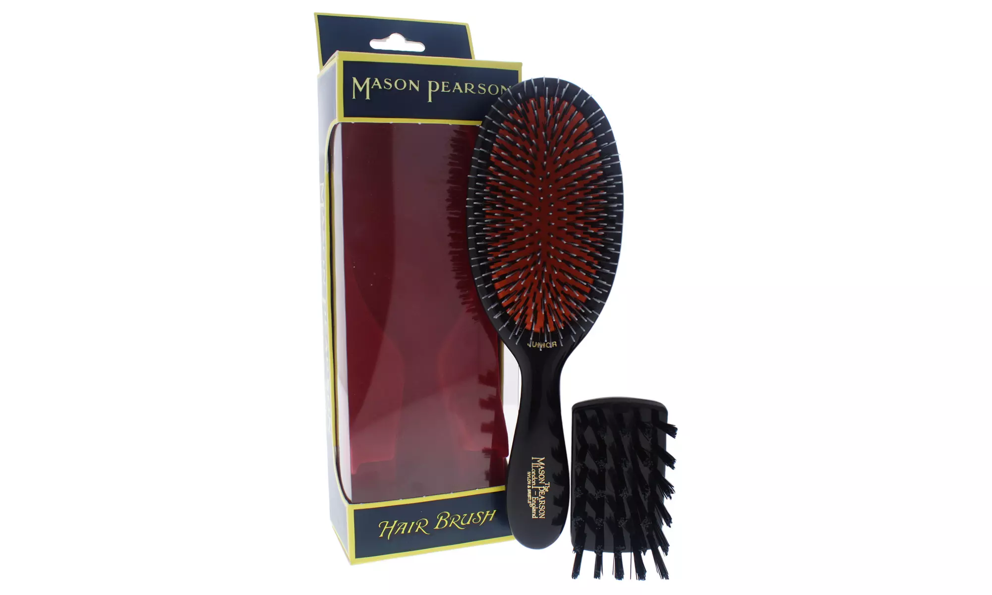 MASON PEARSON　CHILD BRISTLE　DARKRUBY Mason Pearson Child Hair Brush (CB4) – Tressence.com
