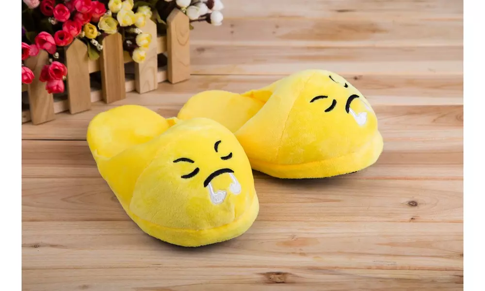 Emoji Slippers (8-styles) - Primary Image