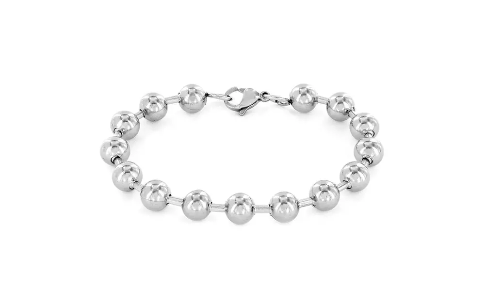 Stainless Steel Ball Chain Bracelet - Primary Image