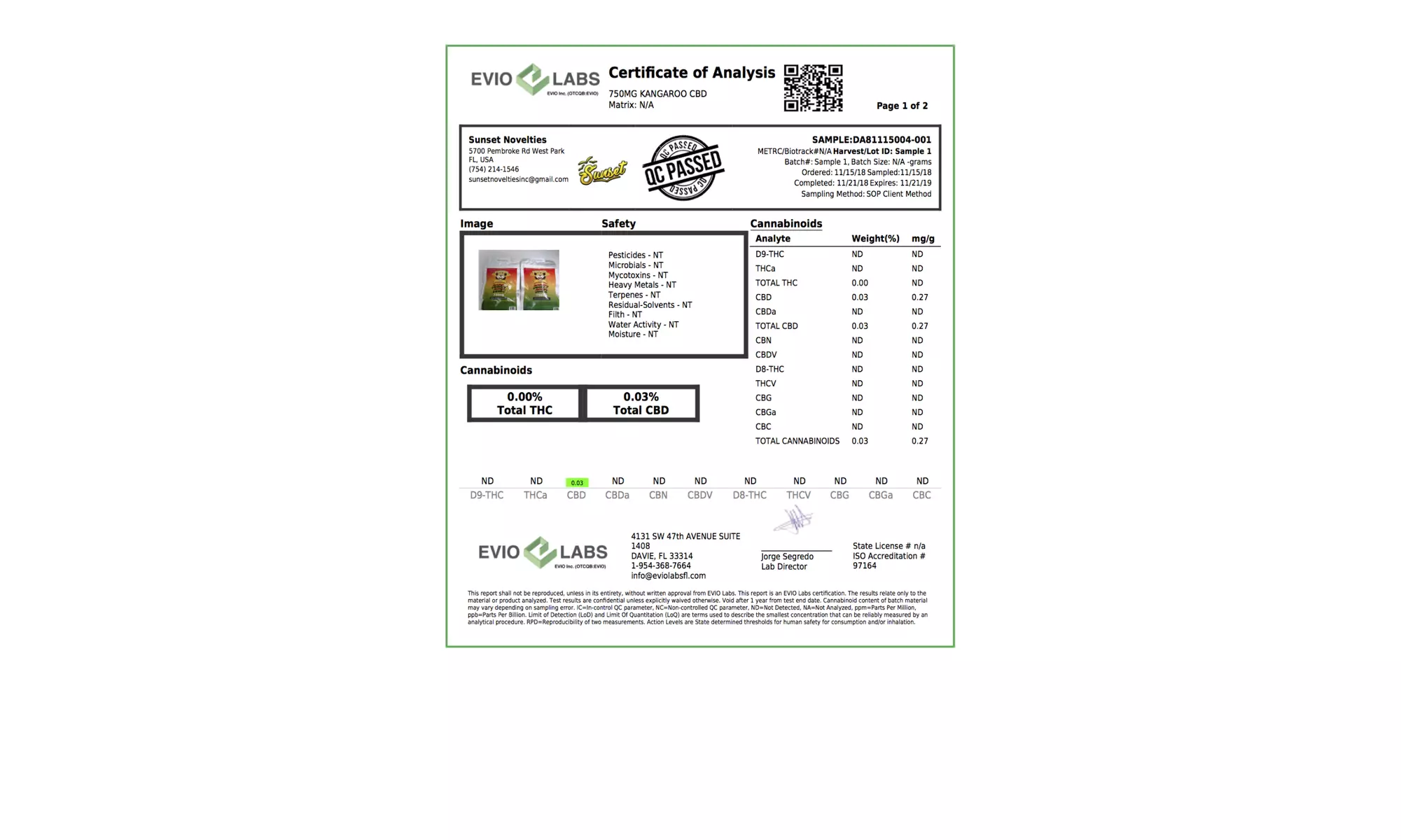 CBD-Infused Gummy Candy Party Bag from Kangaroo CBD (750mg) (1- or 3-Pack)