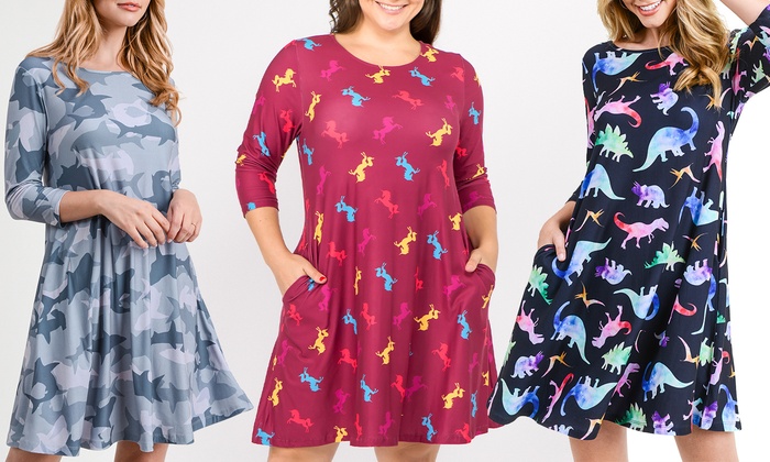 womens unicorn dress