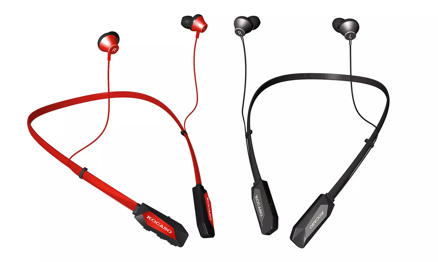 Kocaso Streamlined Wireless Sport Bluetooth Stereo Headset - Primary Image