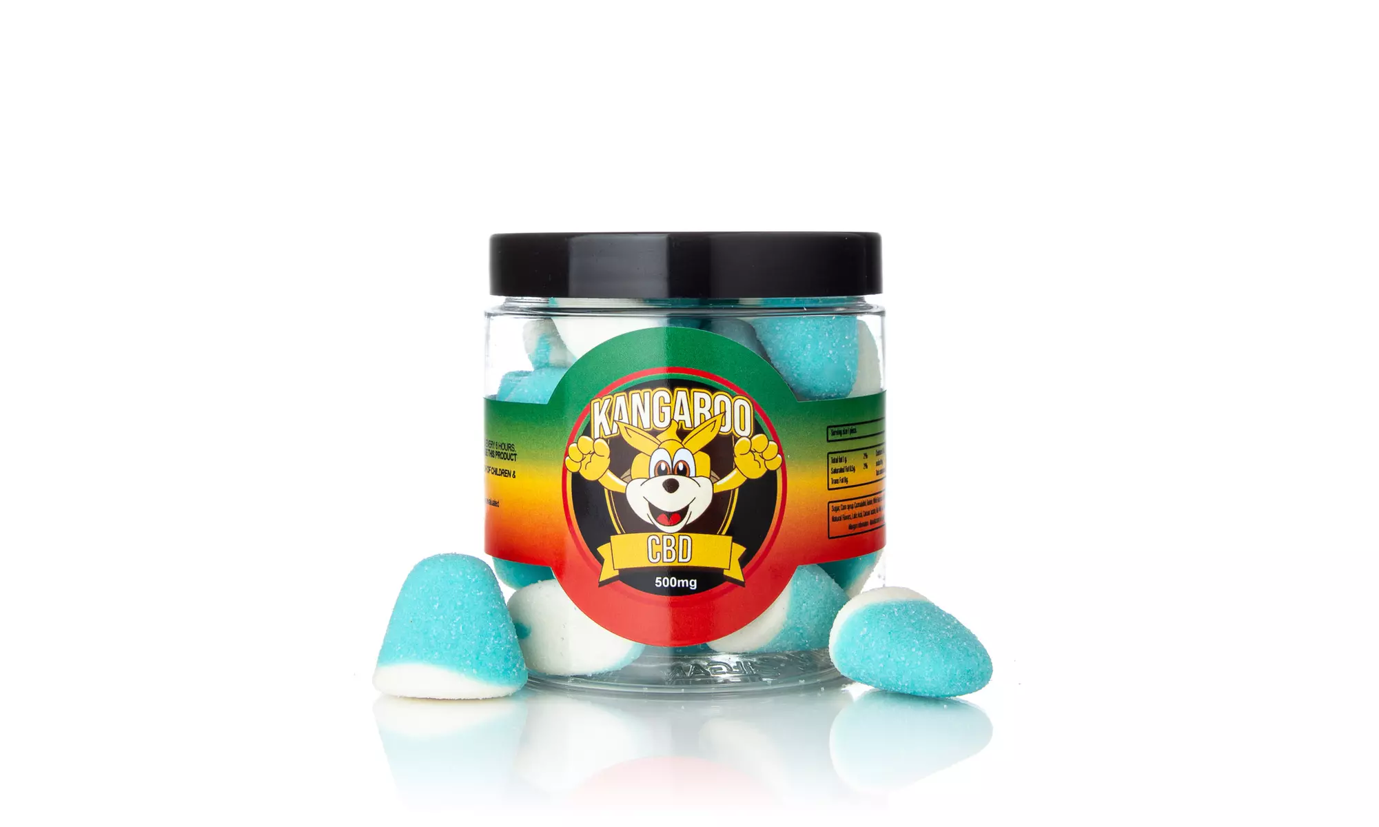 High Potency Organic CBD Infused Gummy Drops (250mg - 5000mg) from Kangaroo CBD