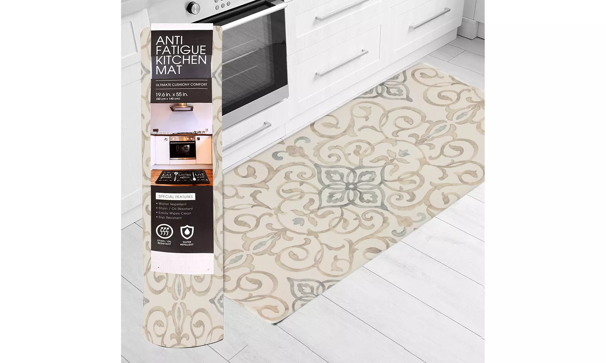 20"x39" Anti-Fatigue Embossed Floor Mat - Primary Image