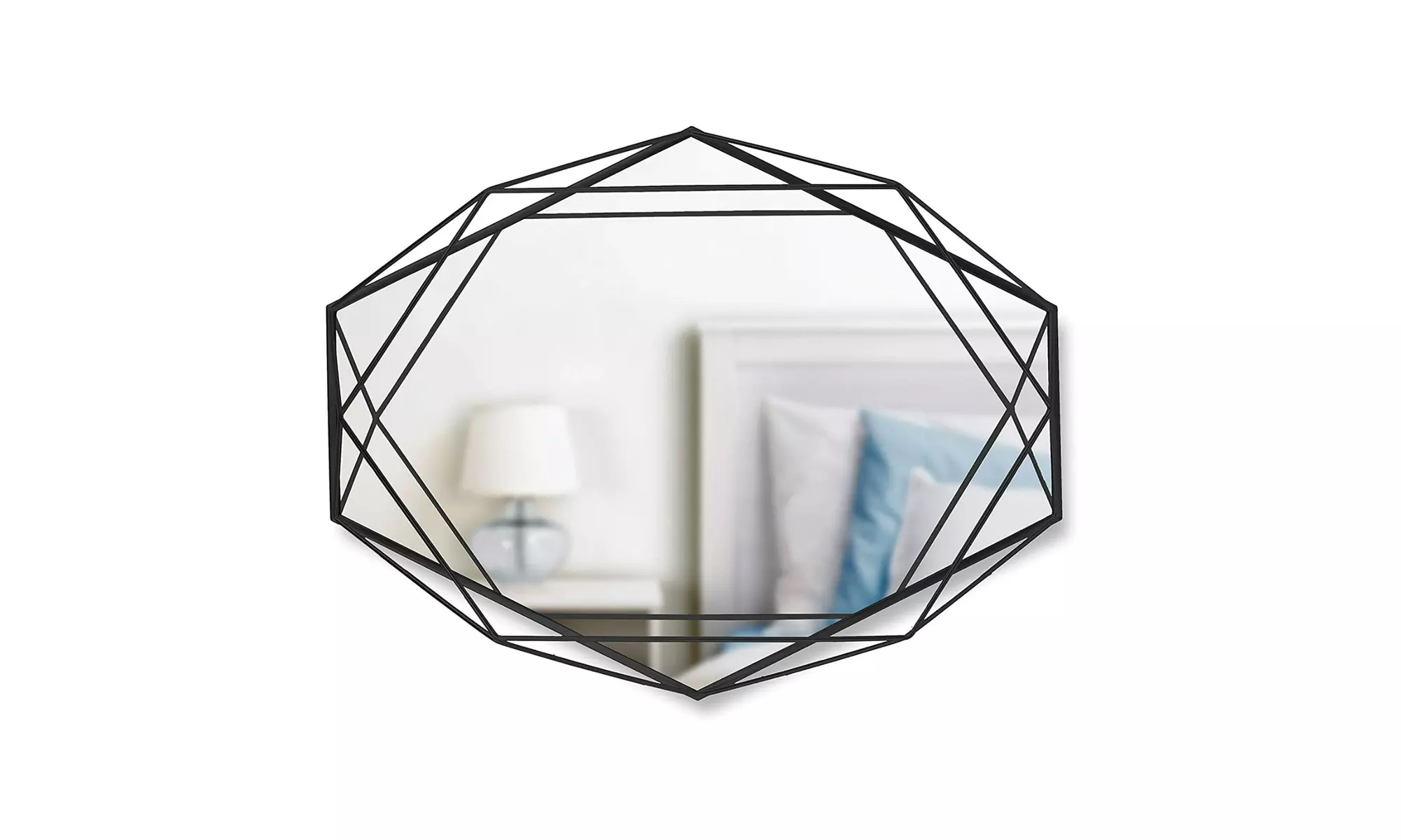 Umbra Prisma Wall Mirror (Black) - Primary Image