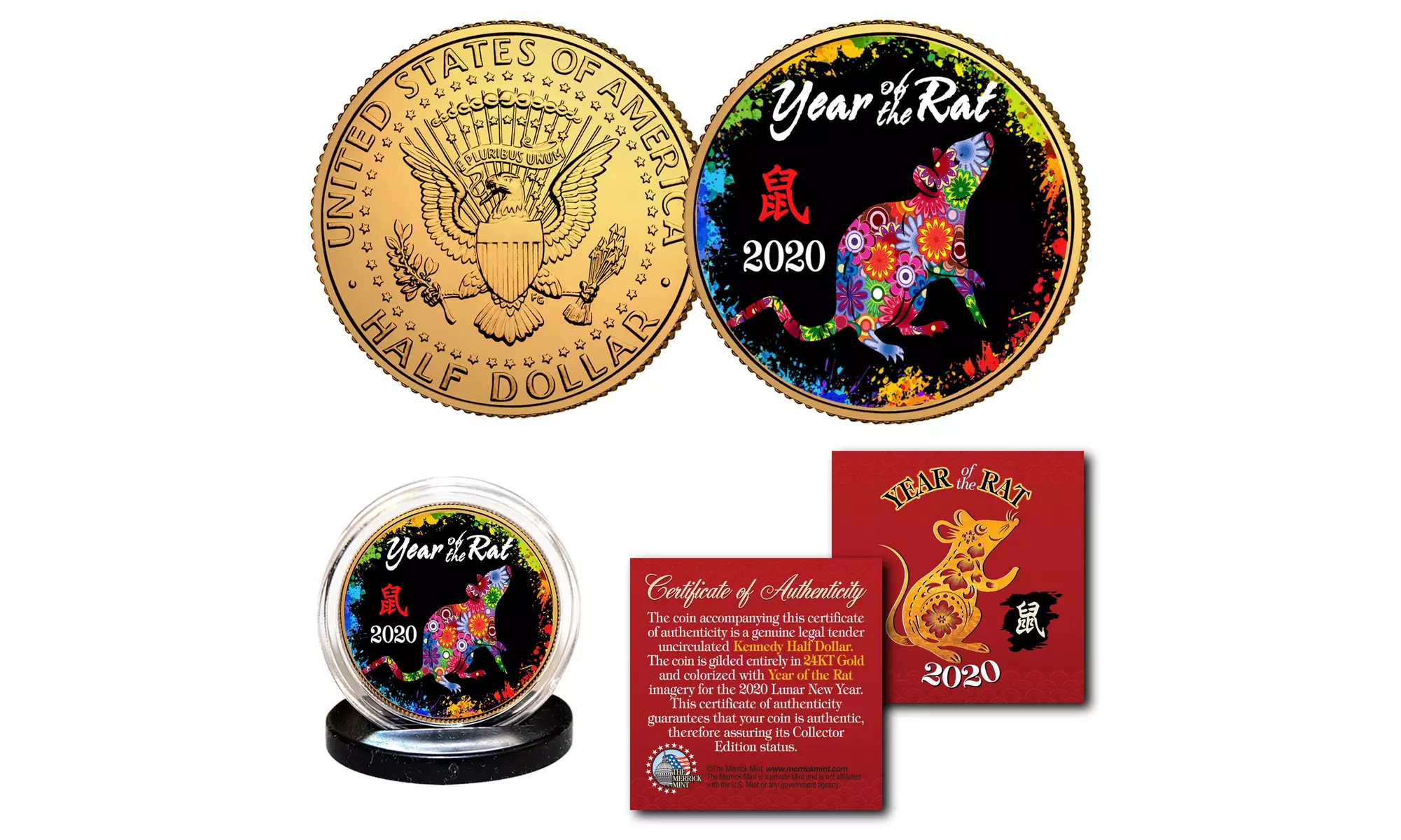 Chinese New Year Collectibles - Choose Coins or Bills by Lunar Year