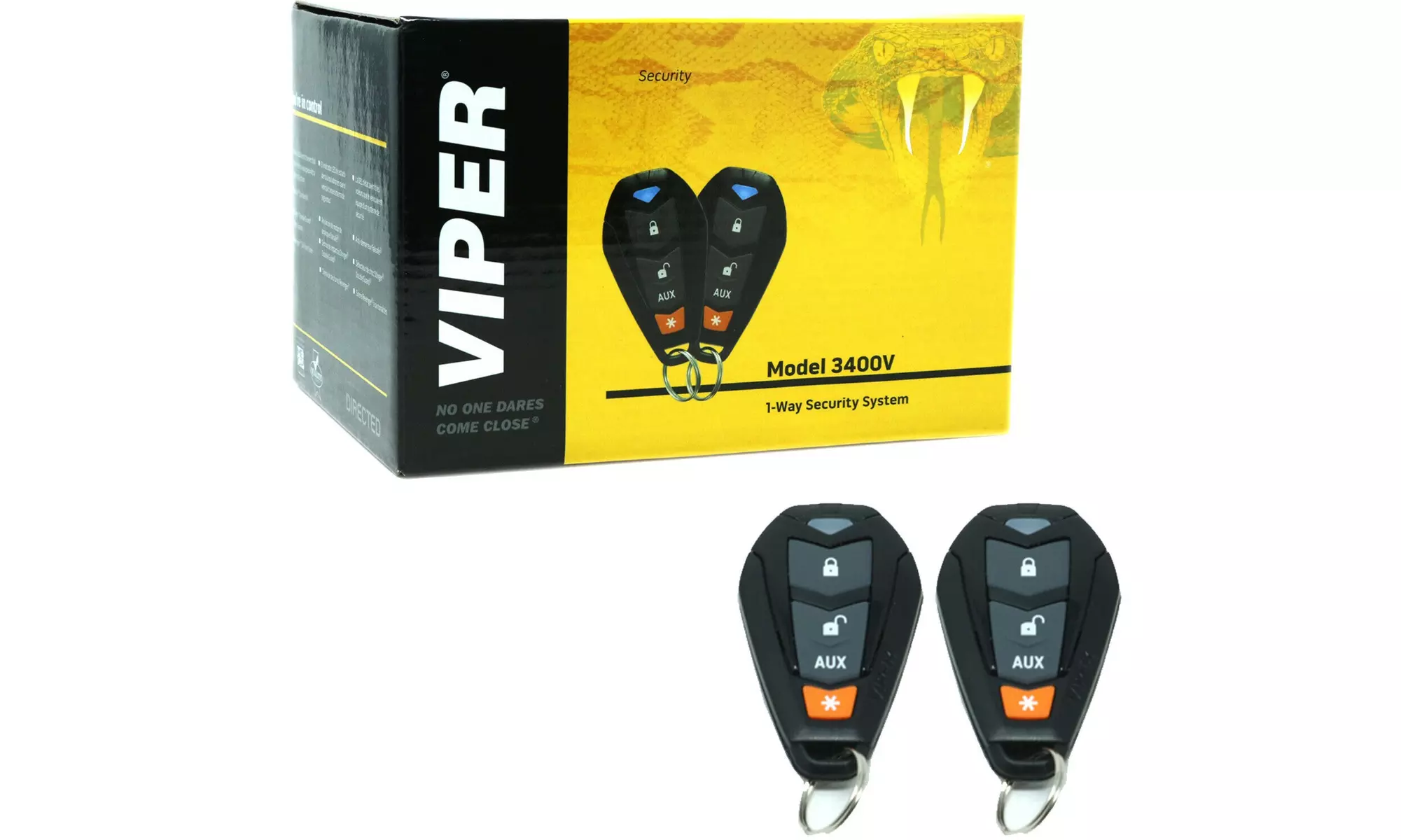 Viper CAR ALARM SECURITY SYSTEM KEYLESS ENTRY SYSTEM 3 CHANNEL 1WAY - Second Medium