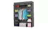 5-Layer 12-Compartment Non-woven Fabric Wardrobe Portable Closet