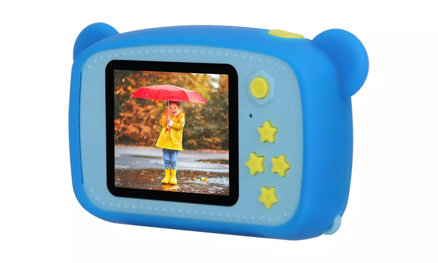 iMounTEK Kids' Digital Camera/Camcorder, 40MP, 1080P, 4x Zoom, 32GB, 2" Screen