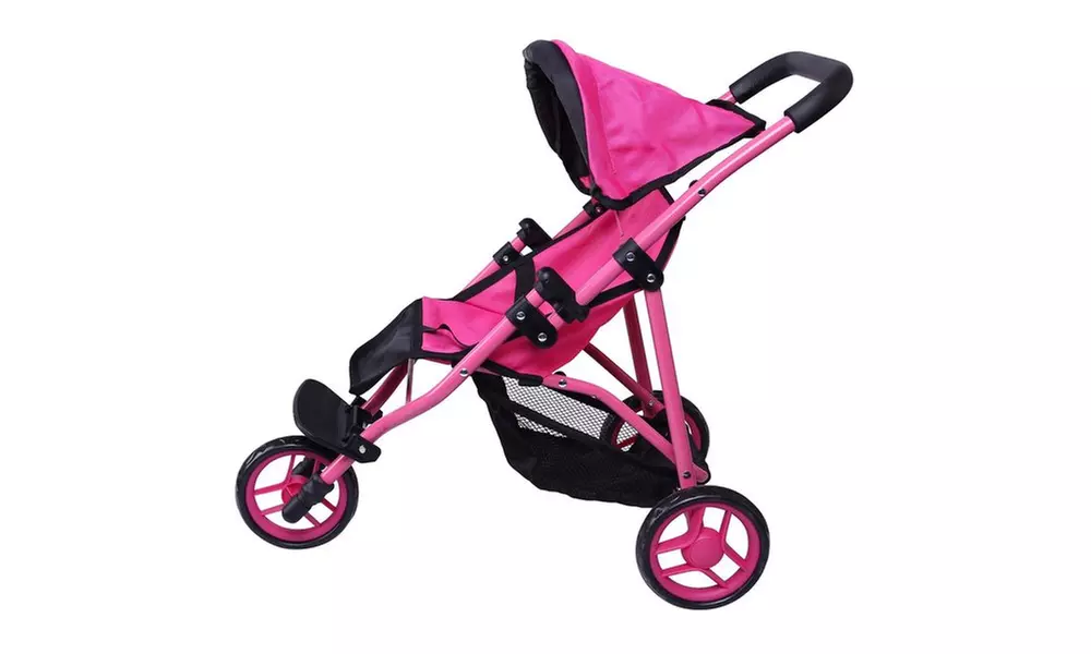 Precious Toys Jogger Hot Pink Doll Stroller - Image 3