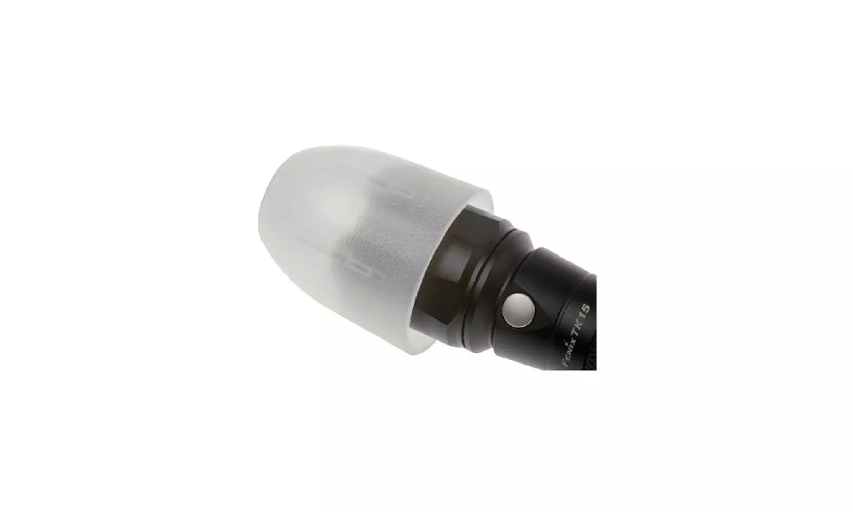 Fenix Flashlight Diffuser Tip For TK-Series, E-Series, RC-Series #AOD-M-WT - Second Medium