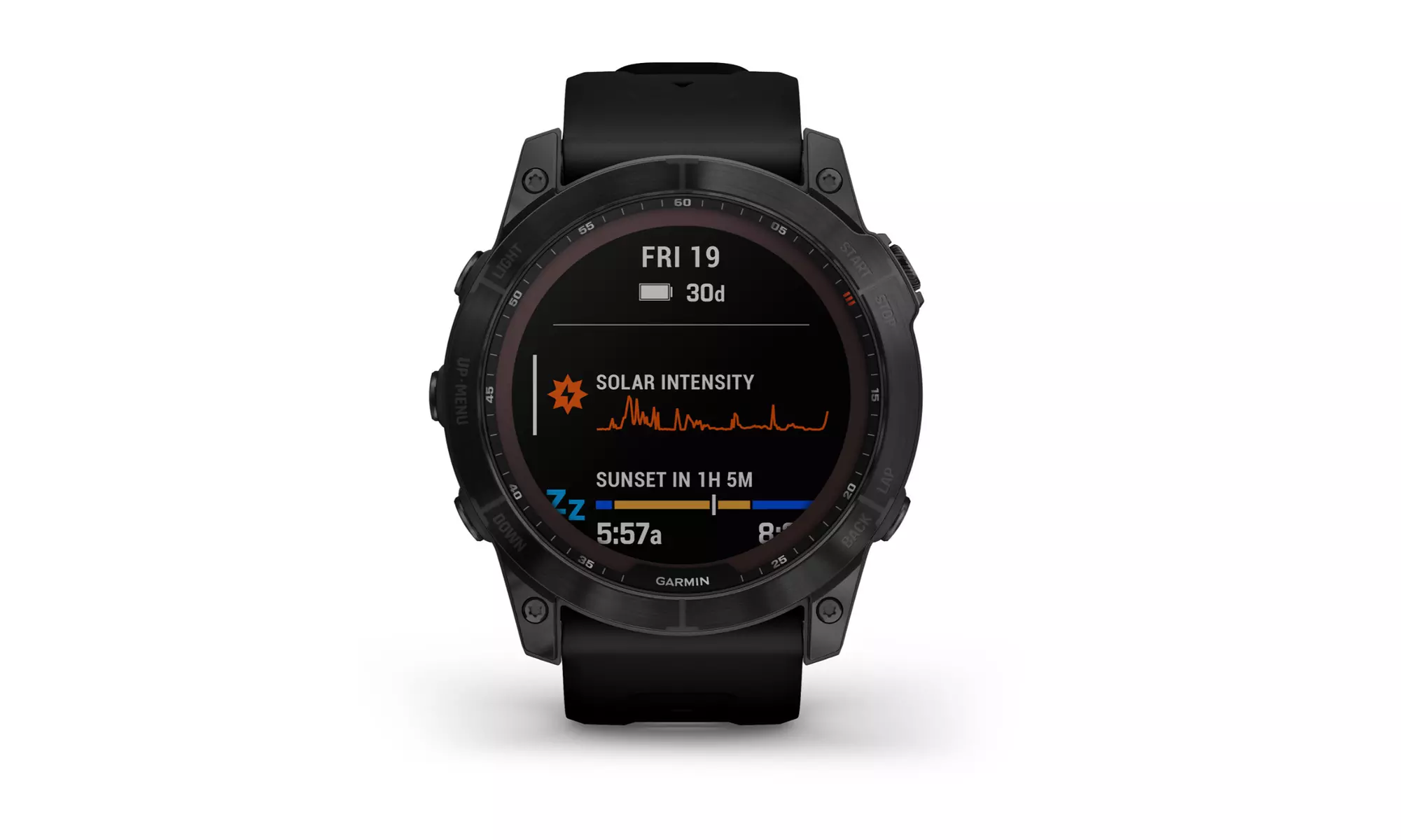Garmin Fenix 7X Sapphire Solar GPS Smartwatch with 26mm Watch Band - Second Medium