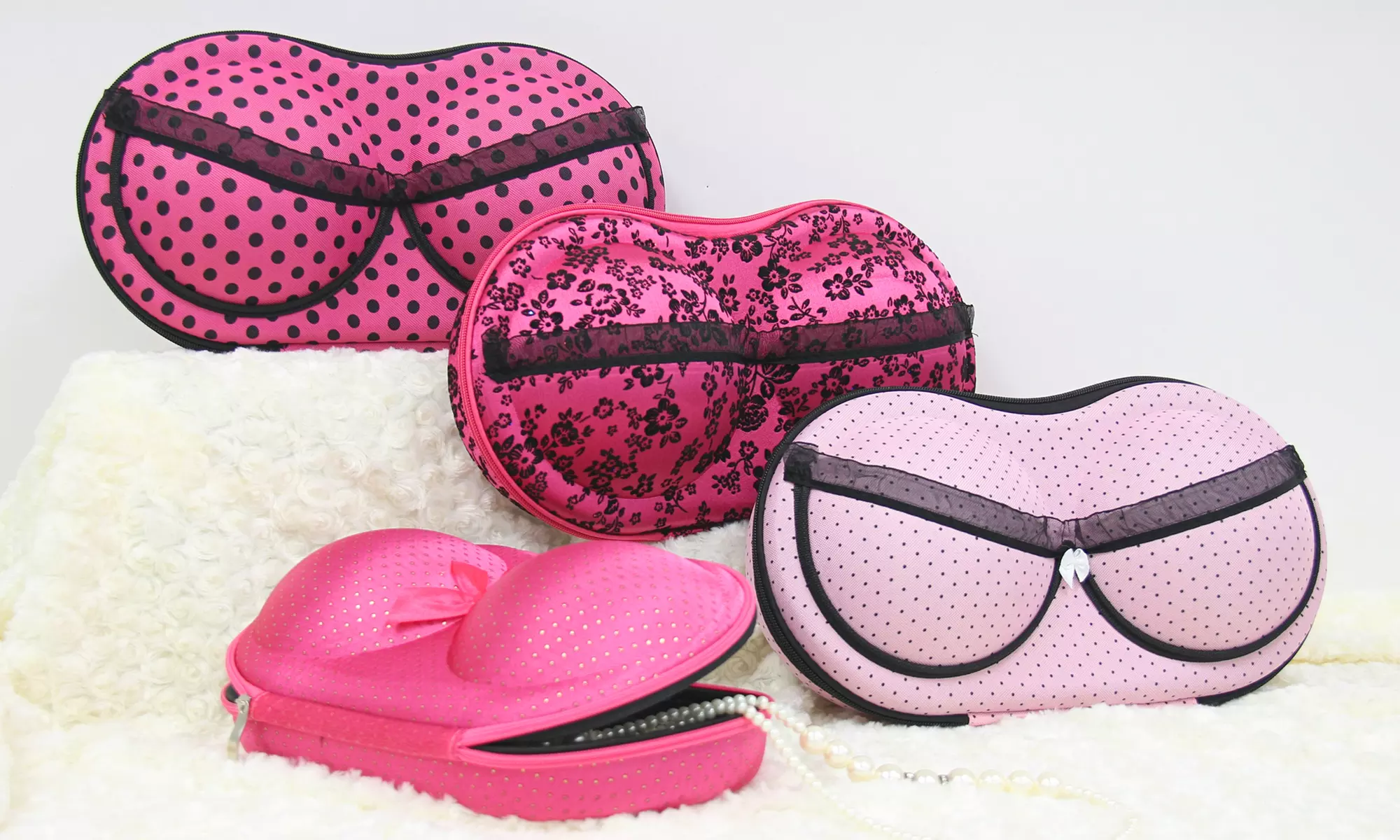 Bra and Lingerie Women Travel Storage Organizer Carrying Case (small) - Primary Image