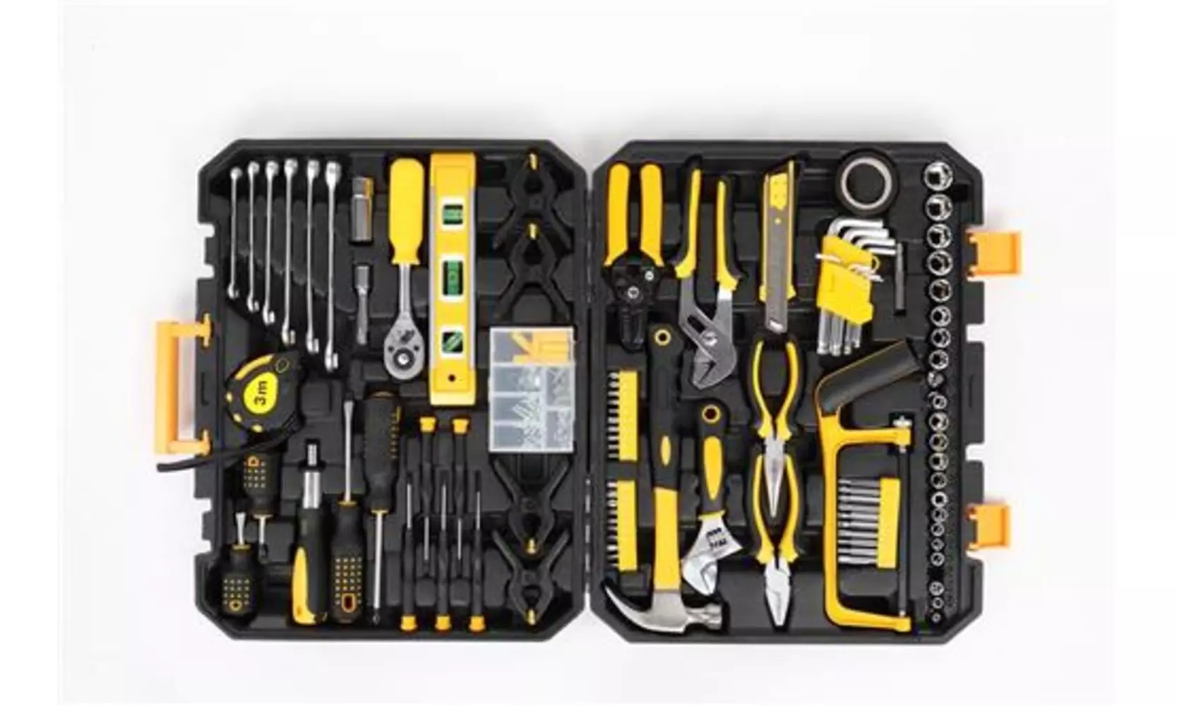 198 Piece Tool Set General Household Hand Tool Kit - Second Medium