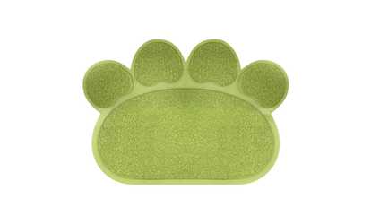 Non-Slip Floor-Protecting Food and Litter Bowl Mat for Dogs and Cats