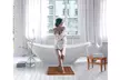 Bamboo Floor Bath Mat - Second Medium