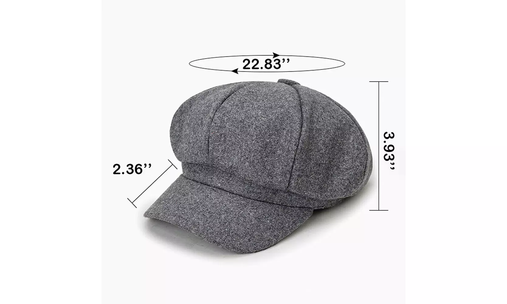 Artist Vintage Newsboy Cabbie Peaked Beret Cap Warm Baker Boy Visor Hat Flat Cap