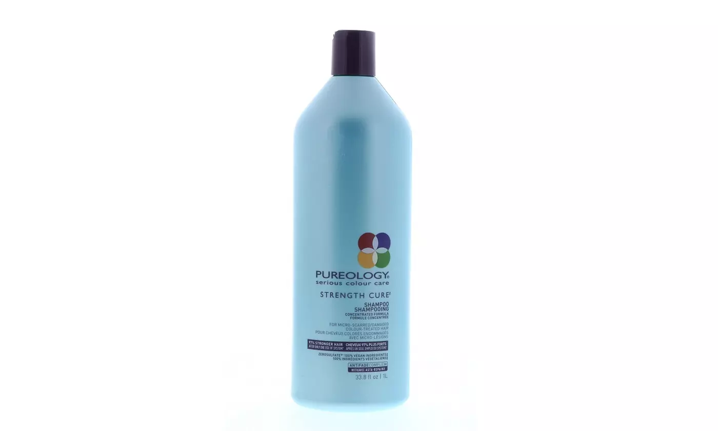 Pureology Strength Cure Shampoo, 33.8 oz - Second Medium