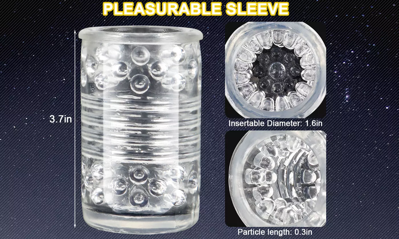 Automatic HandsFree Rotating Cup Thrusting Stroker Sex Toy