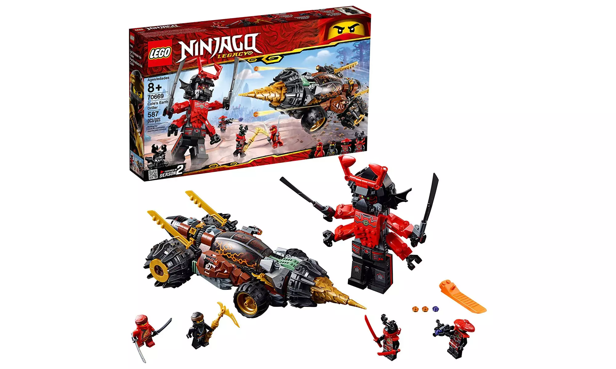 LEGO NINJAGO Legacy Coles Earth Driller 70669 Building Kit - Primary Image