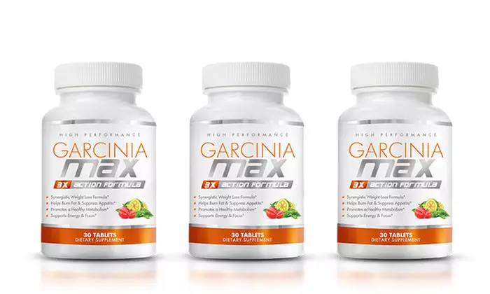 Garcinia Max Triple Action Fat Burner and Appetite Suppressant (3-Pack) - Primary Image