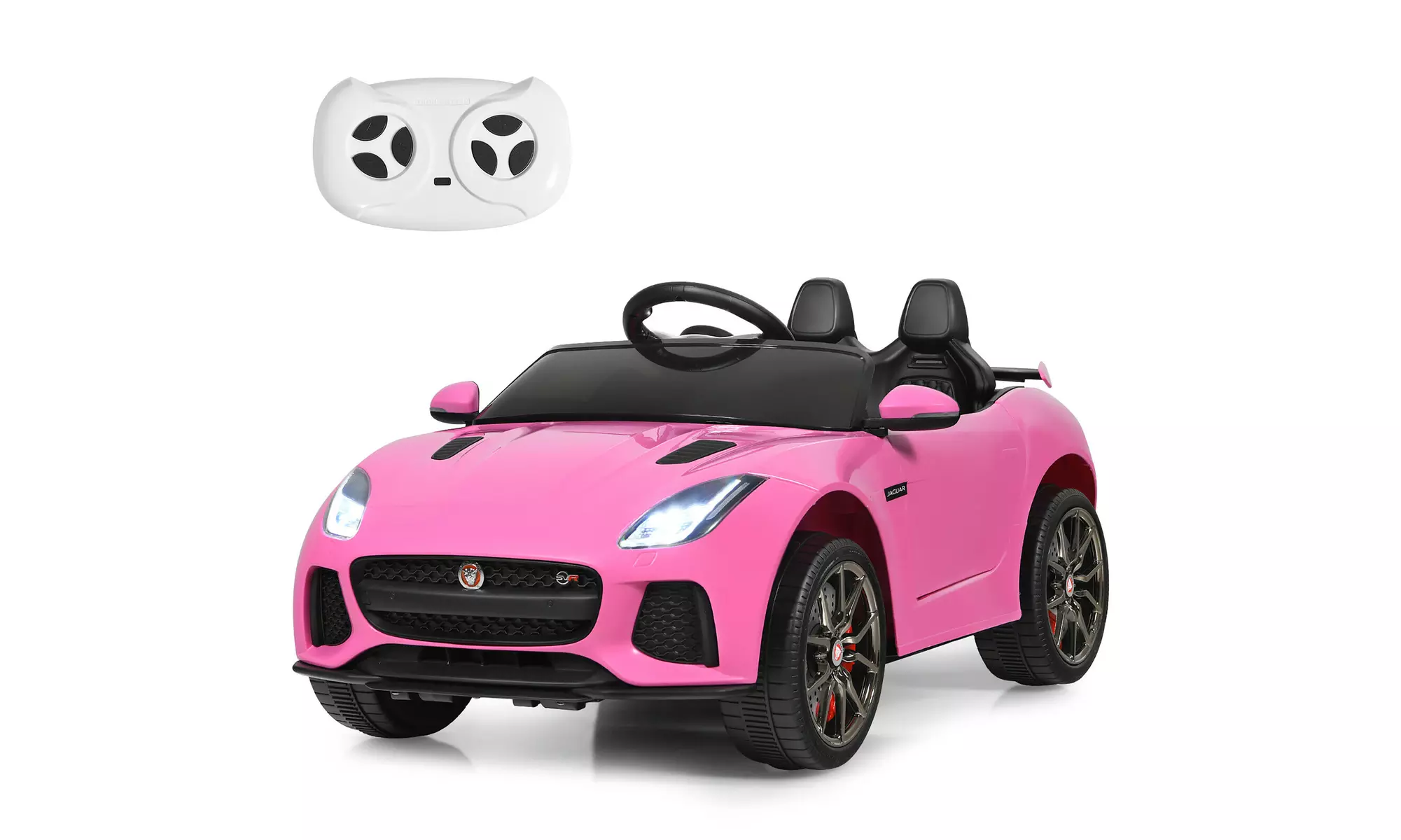 Honey Joy 12V Jaguar F-Type SVR Licensed Kids Ride On Car w/ MP3 & Lights - Primary Image