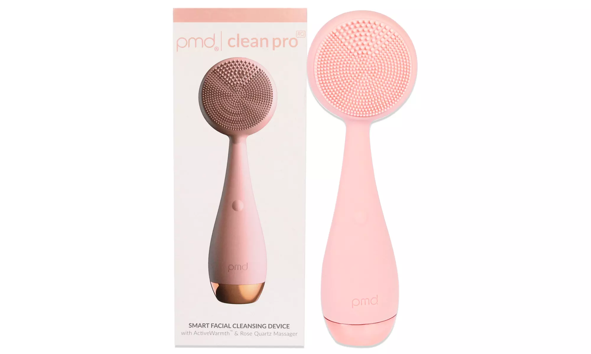 PMD PMD Clean Pro RQ - Blush with Rose Gold Finish for Unisex 1 Pc Facial Brush - Primary Image