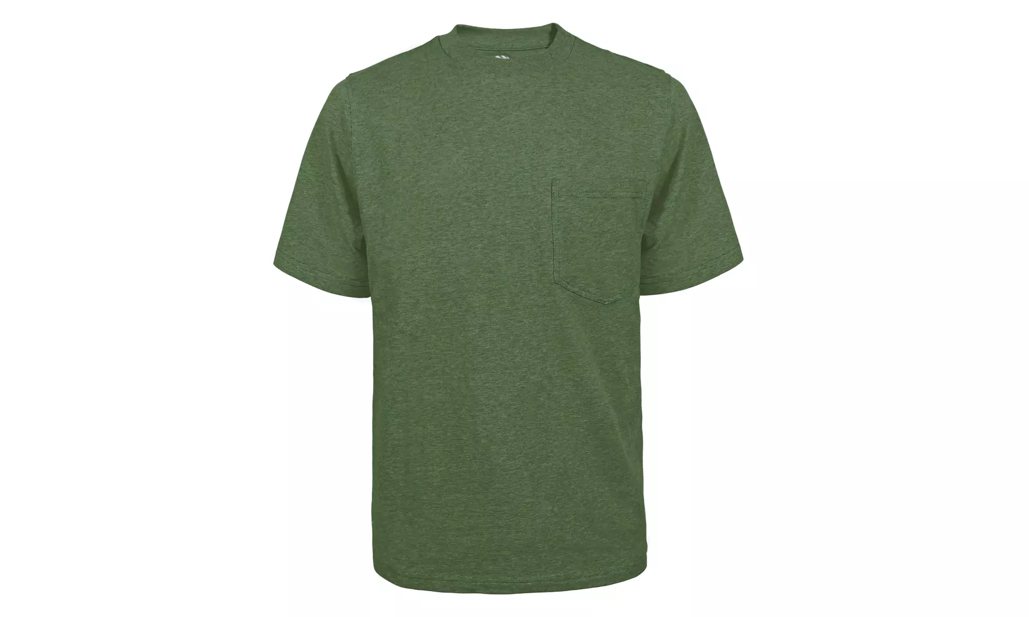 Victory Men's Fortified Cotton Extra Length Single Pocket Crewneck T-Shirts - Second Medium