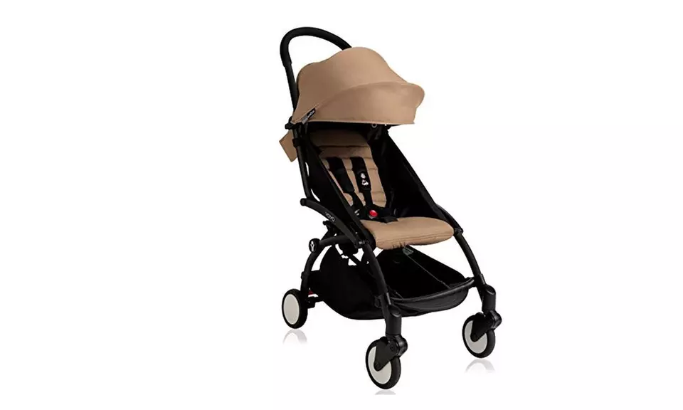 BabyZen Yoyo Stroller-Black Frame (Taupe) - Primary Image