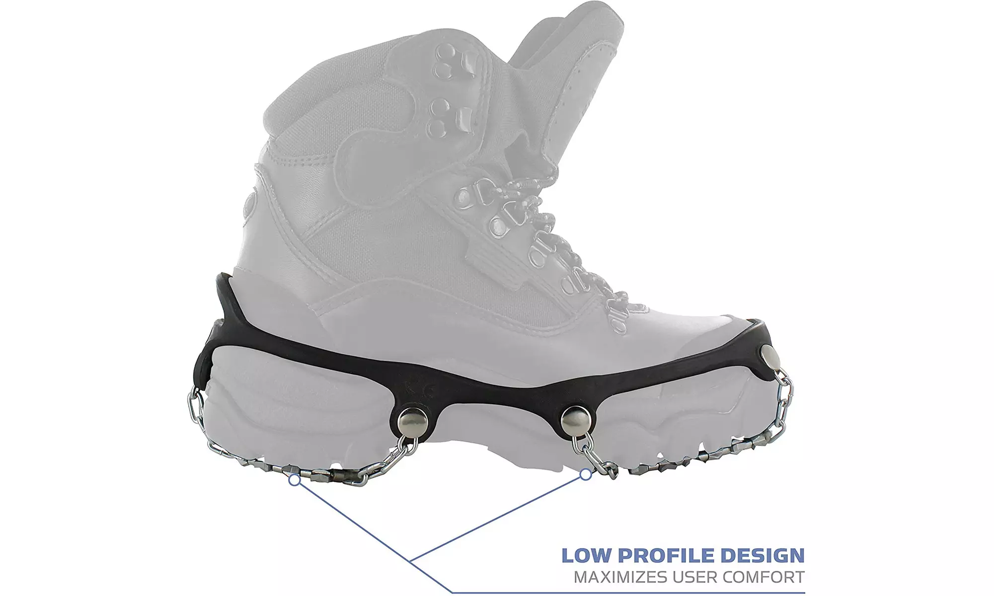 Yaktrax Diamond Grip All-Surface Traction Cleats for Walking on Ice and Snow - Second Medium