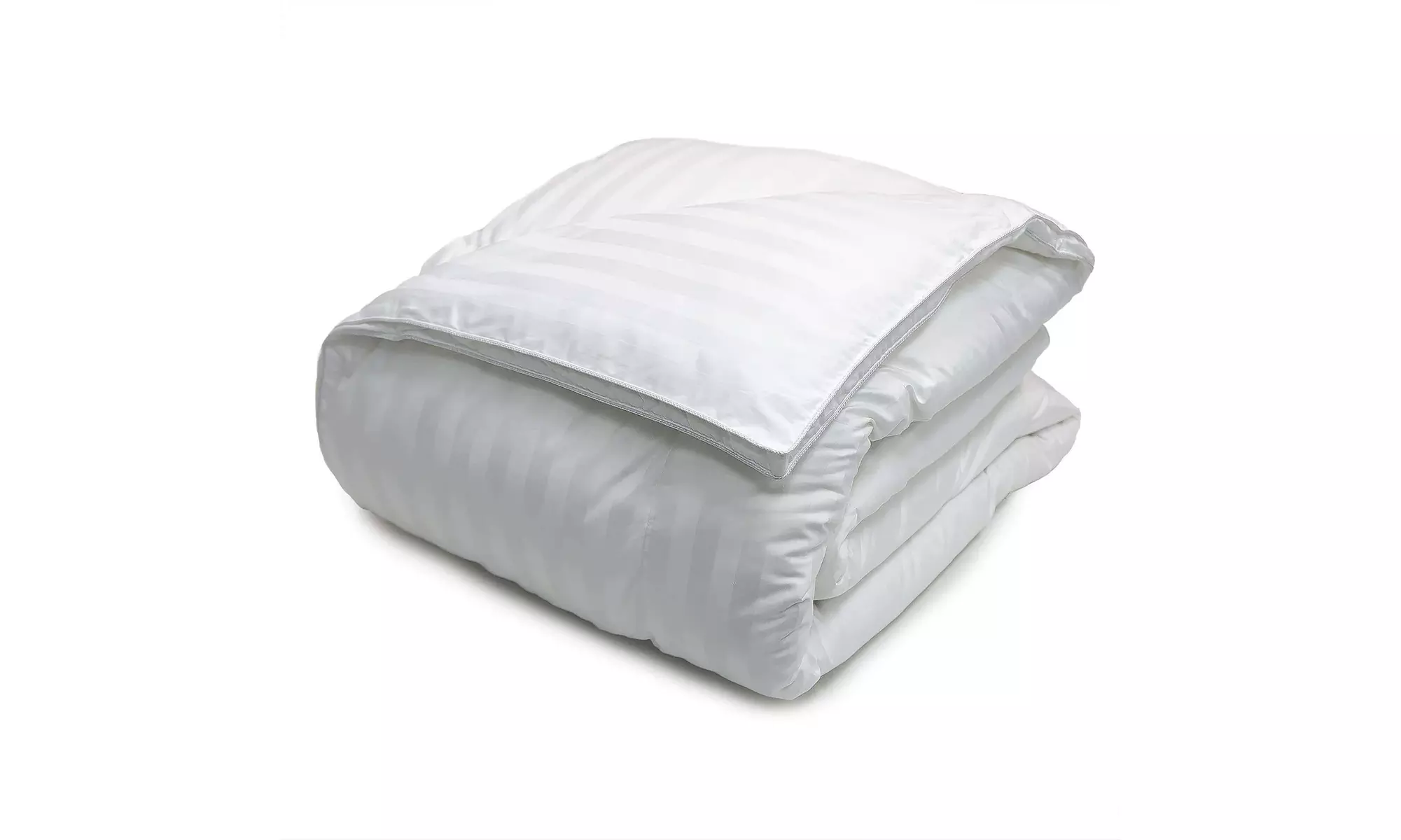 Hotel Grand 350tc Cotton Damask Stripe Comforter